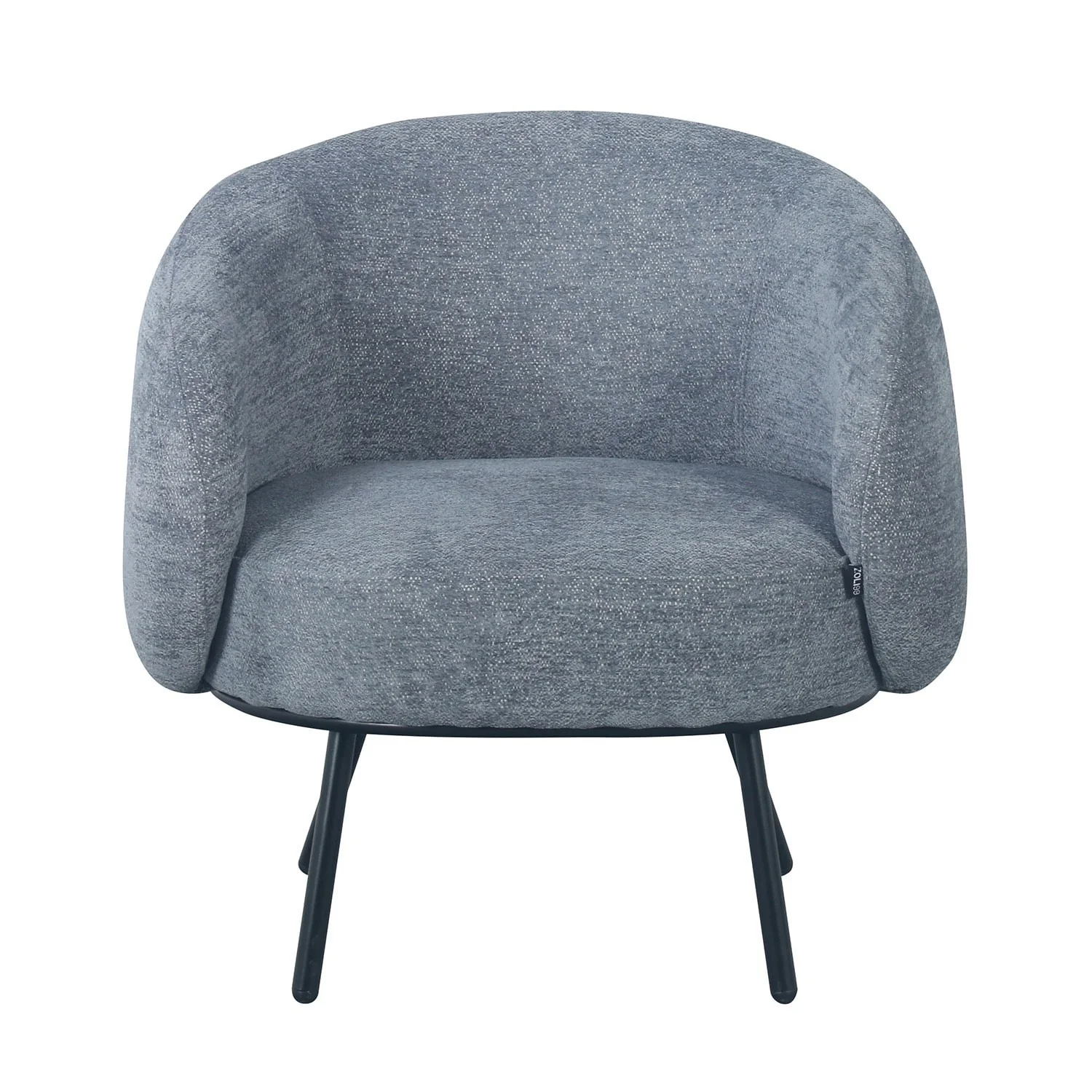 Fauteuil CLOUD arrondi en tissu haute qualité, 74x68xH74 cm - Image 7