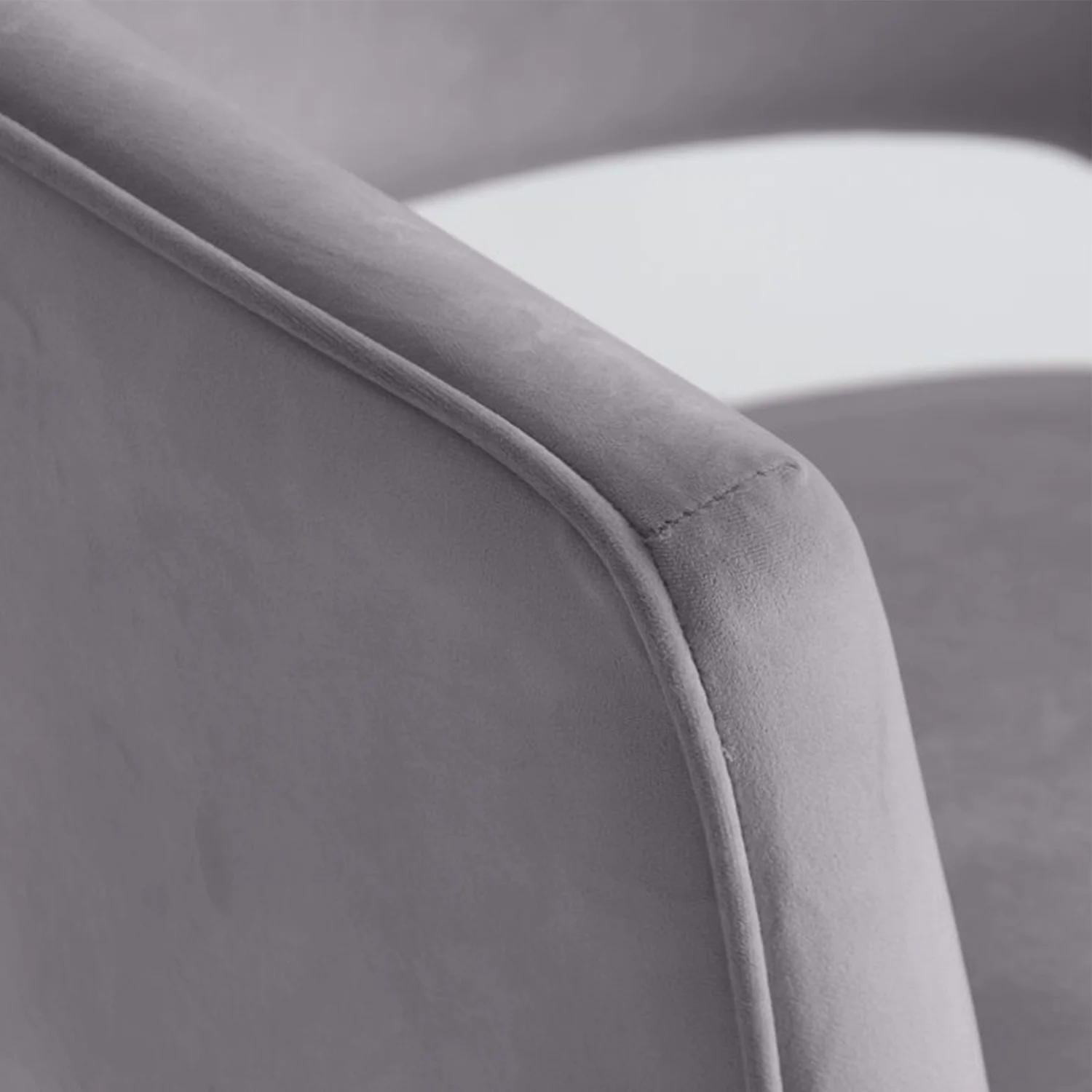 Fauteuil d'appoint en velours anti tache pieds dorés-Mazio - Image 55