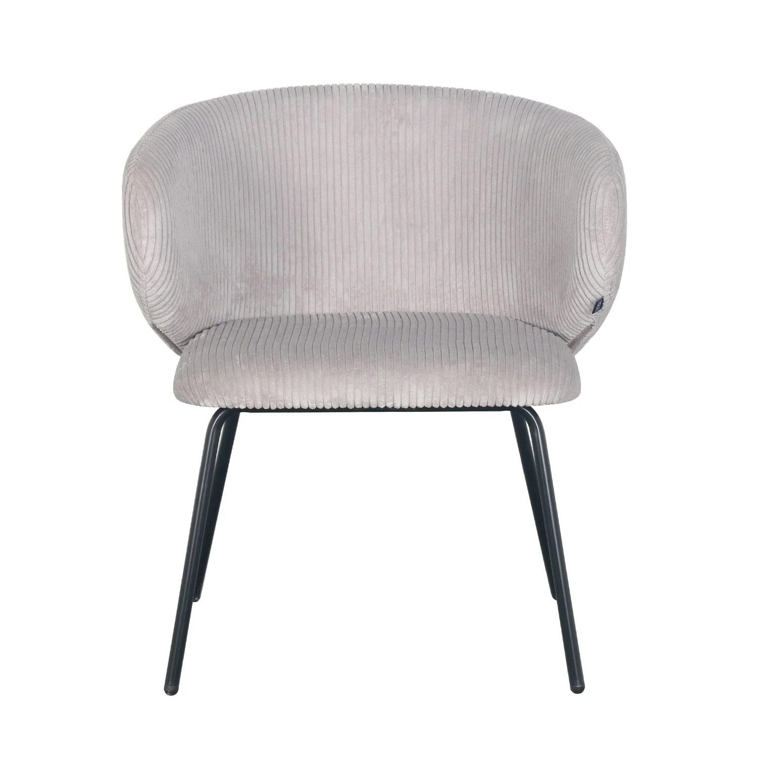 Fauteuil d’appoint en velours cotelé, 68x62xH79CM - ELISA - Image 7