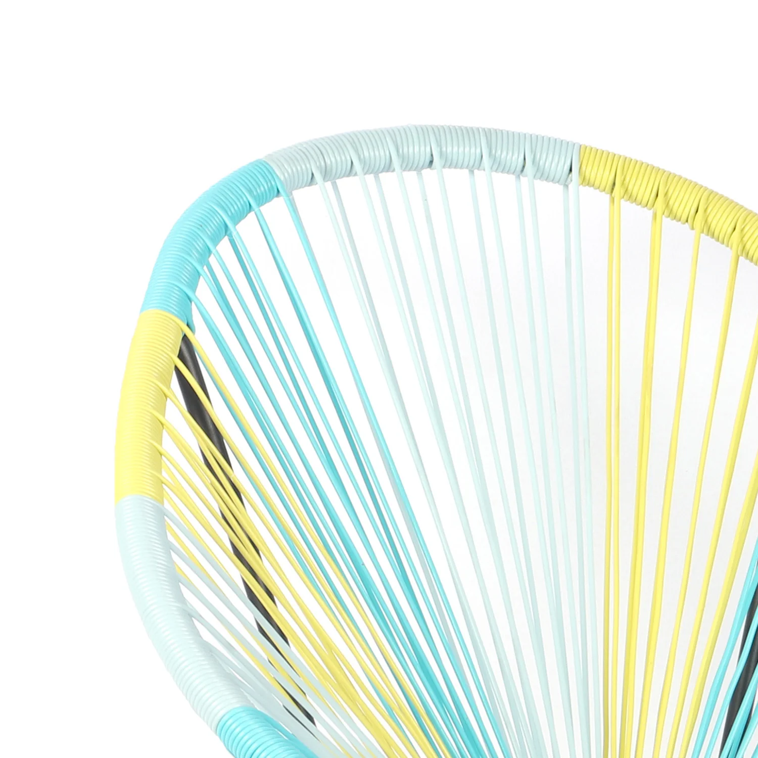 Fauteuil lounge en acier et polyrotin, 72x80xH83CM - ACAPULCO - Image 31