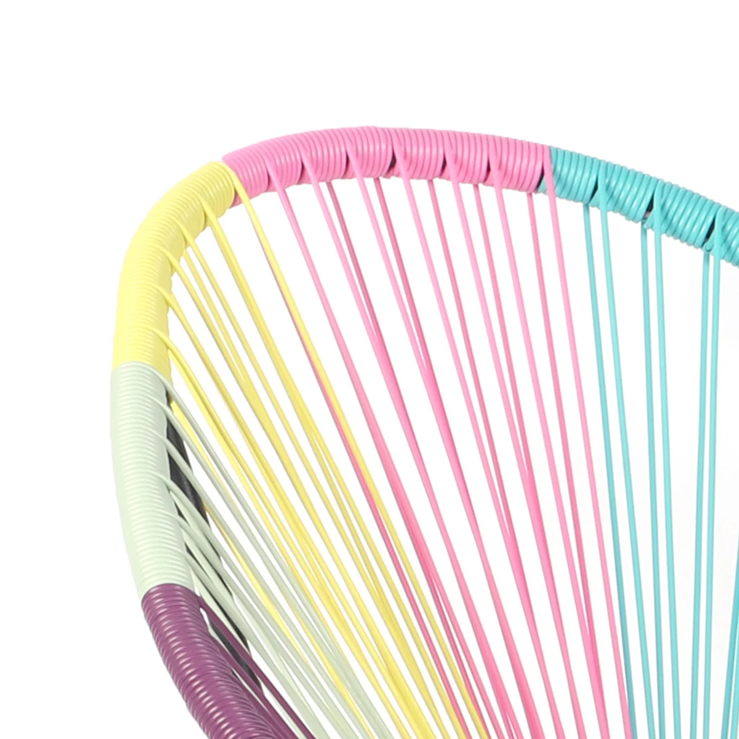 Fauteuil lounge en acier et polyrotin, 72x80xH83CM - ACAPULCO - Image 35