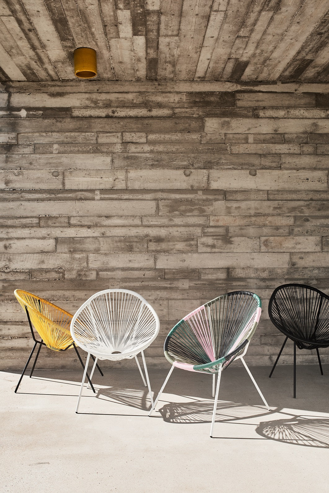 Fauteuil lounge en acier et polyrotin, 72x80xH83CM - ACAPULCO - Image 37