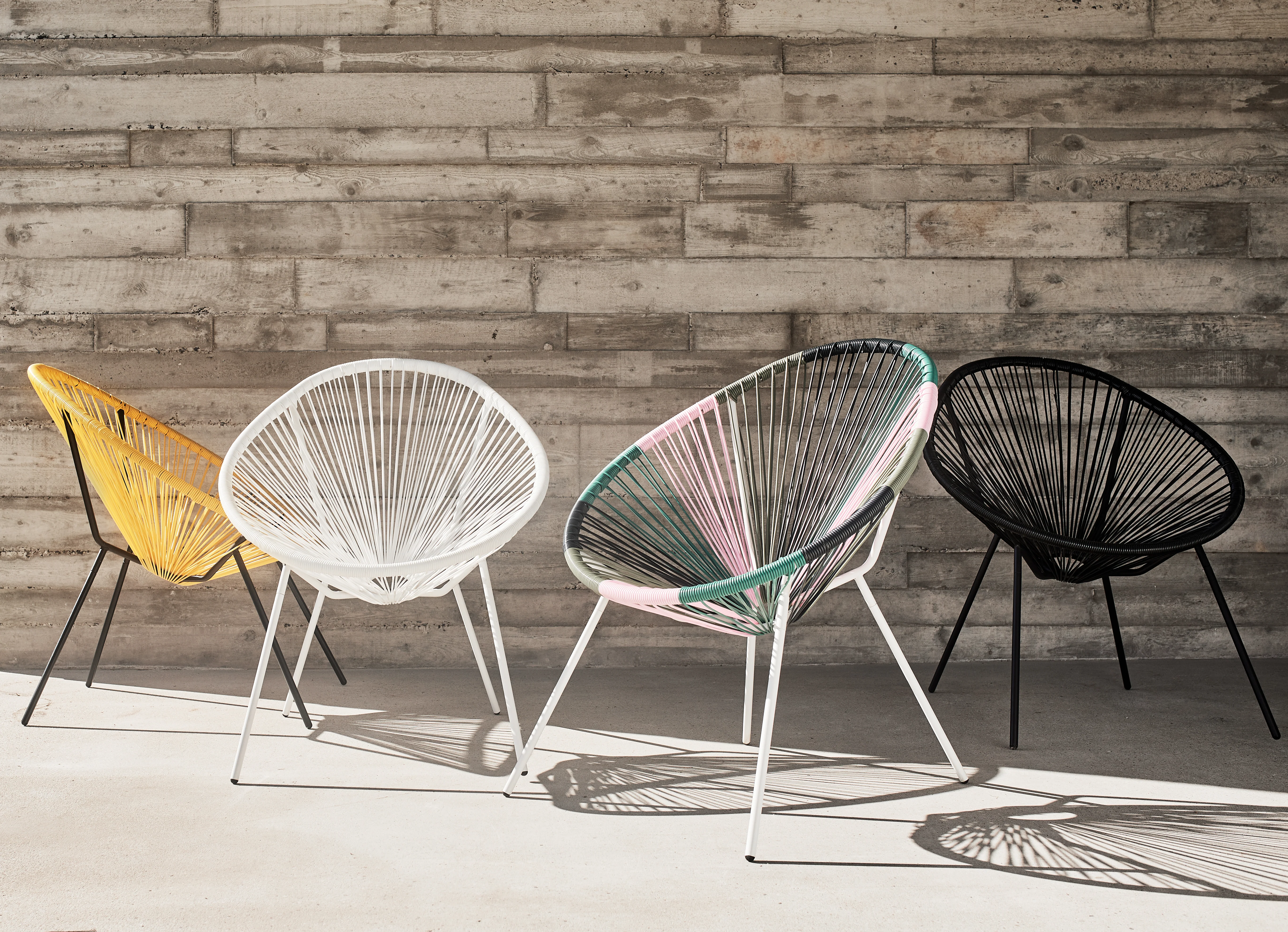 Fauteuil lounge en acier et polyrotin, 72x80xH83CM - ACAPULCO - Image 39