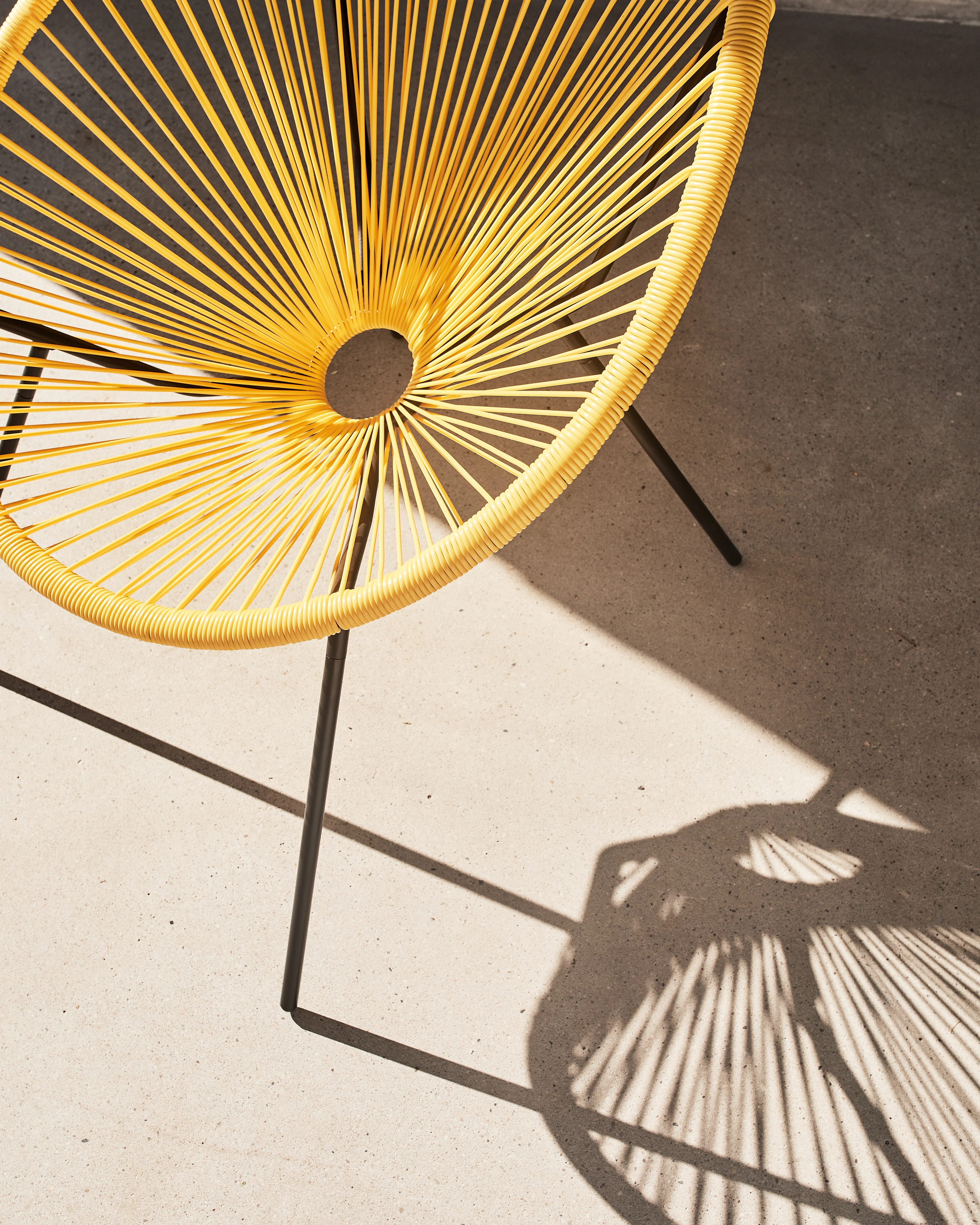 Fauteuil lounge en acier et polyrotin, 72x80xH83CM - ACAPULCO - Image 40