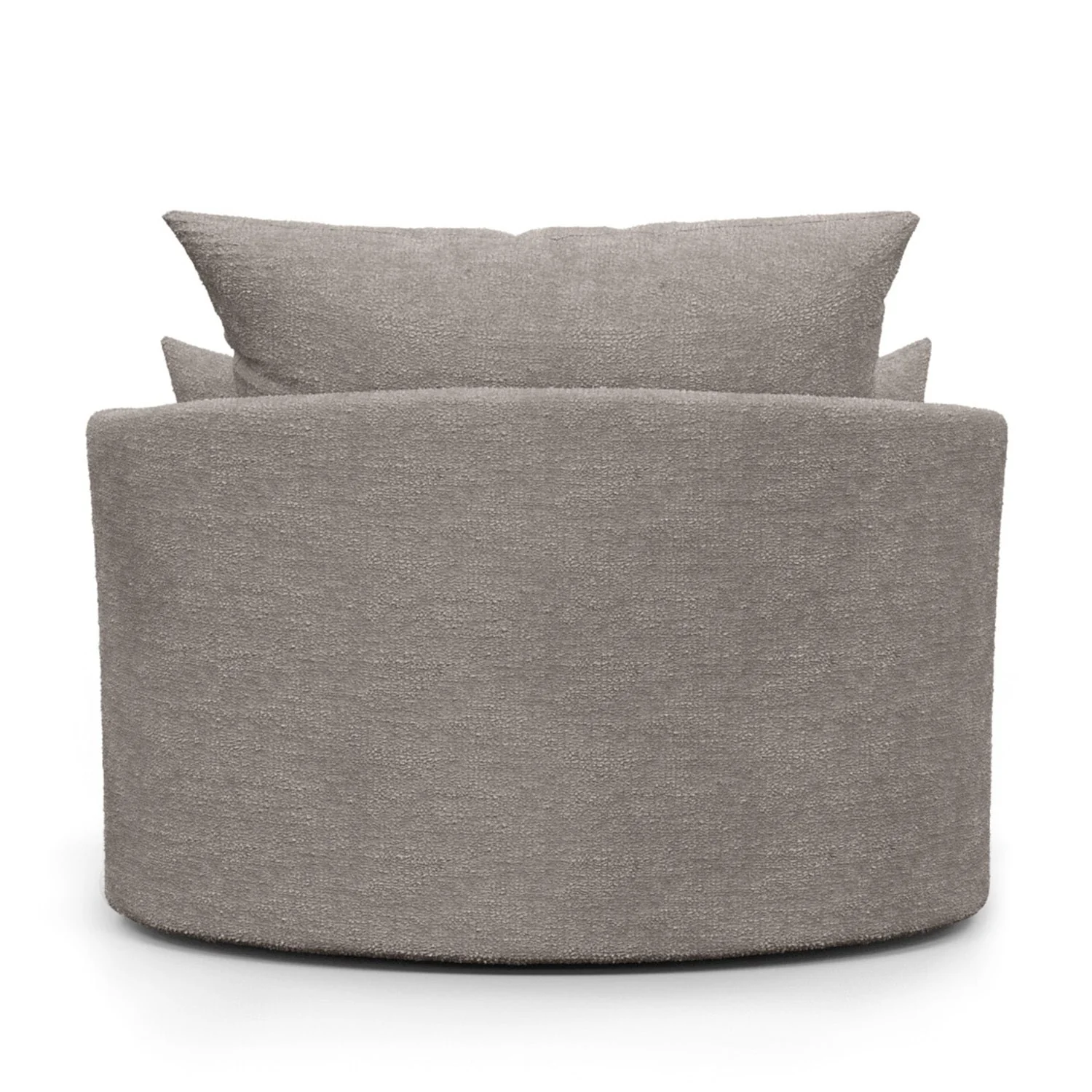 Fauteuil pivotant en velours, D113xH94CM - OLIVIA - Image 15