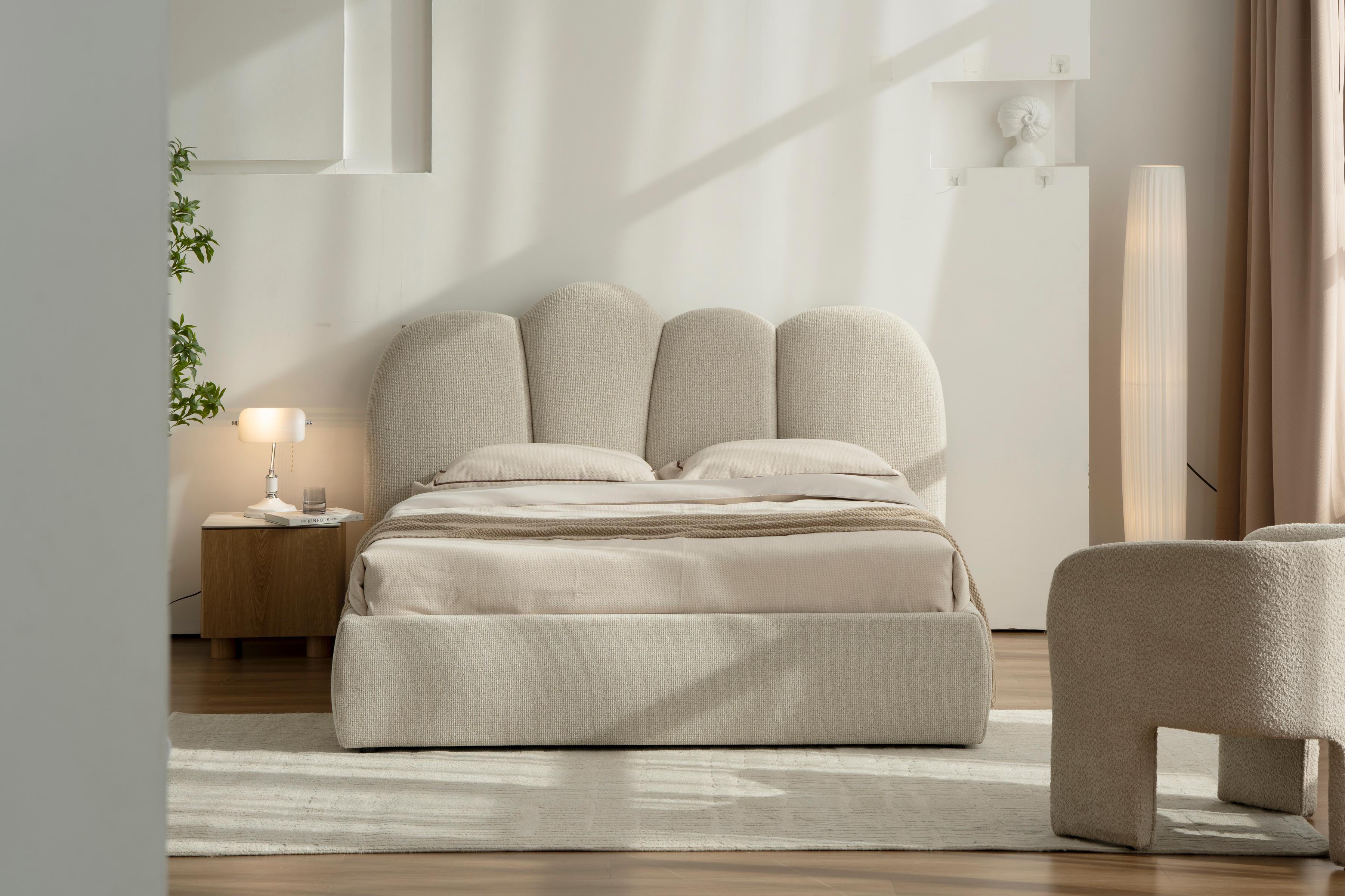 Lit en tissu avec sommier Urban - Image 3