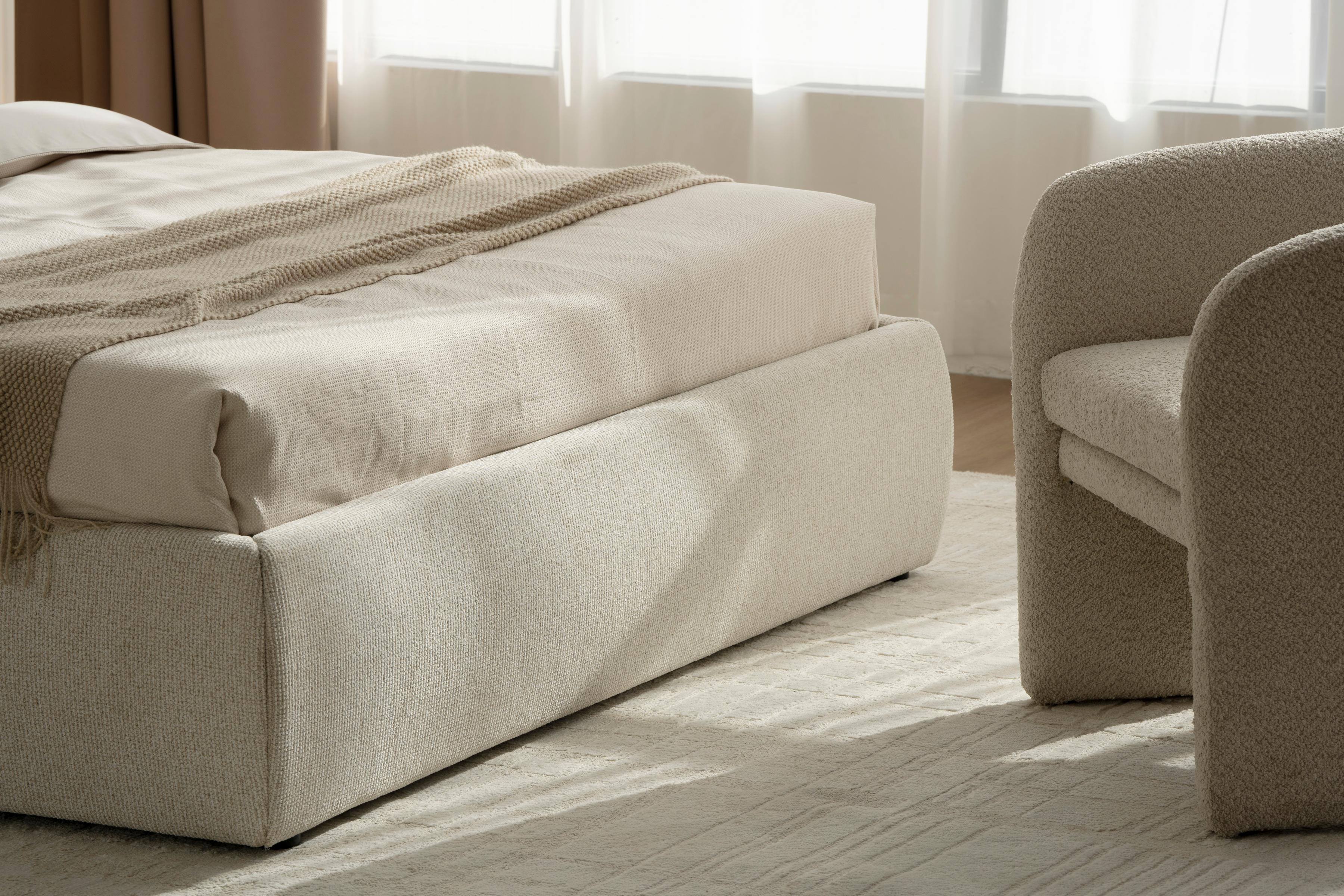 Lit en tissu avec sommier Urban - Image 6