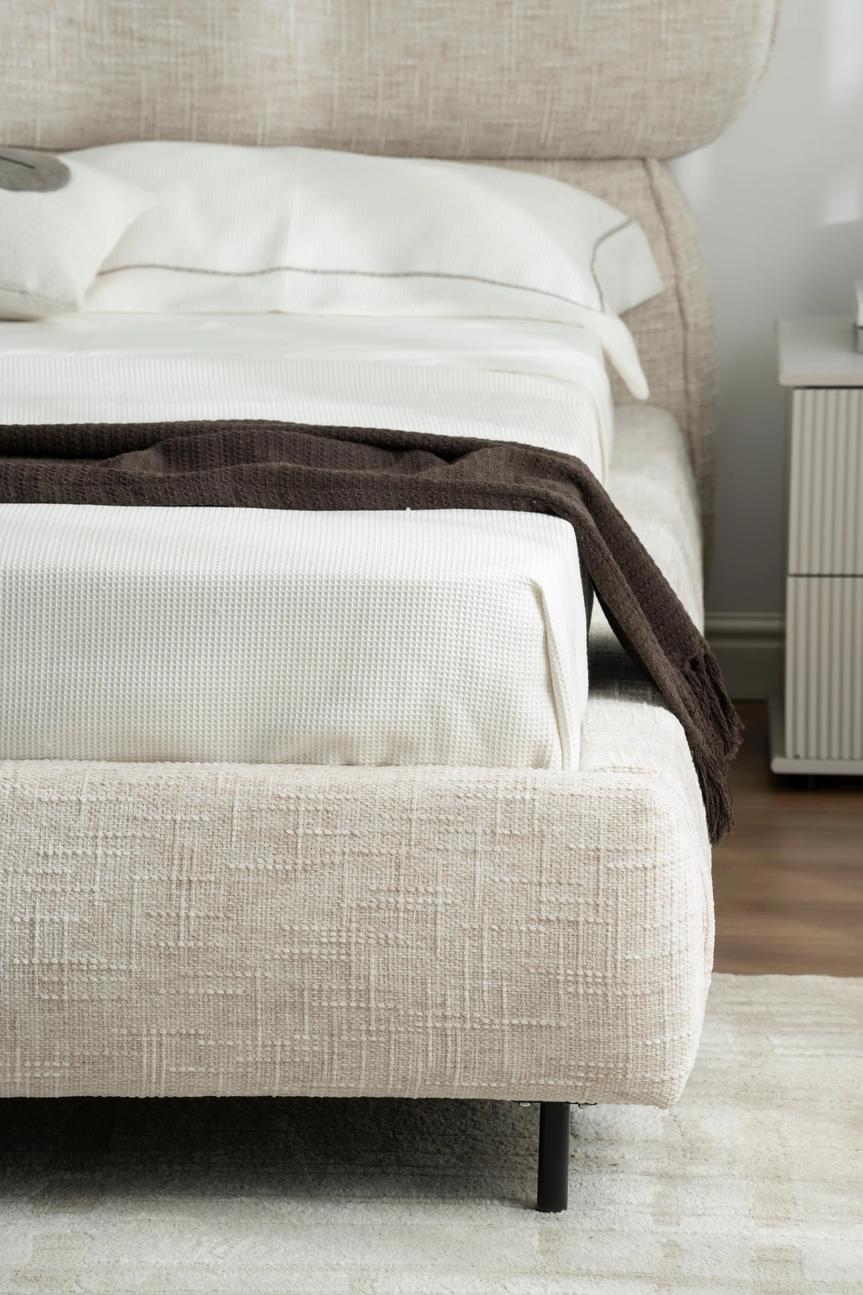 Lit en tissu avec sommier inclus Emilie - Image 11