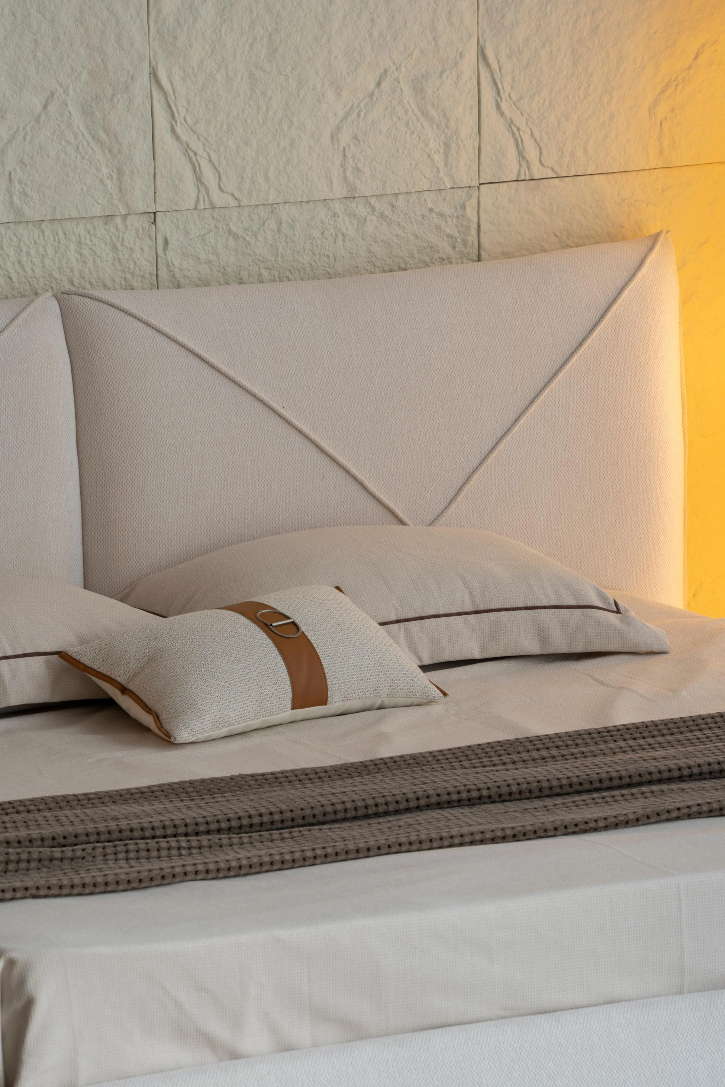 Lit en tissu avec sommier KuBo - Image 10