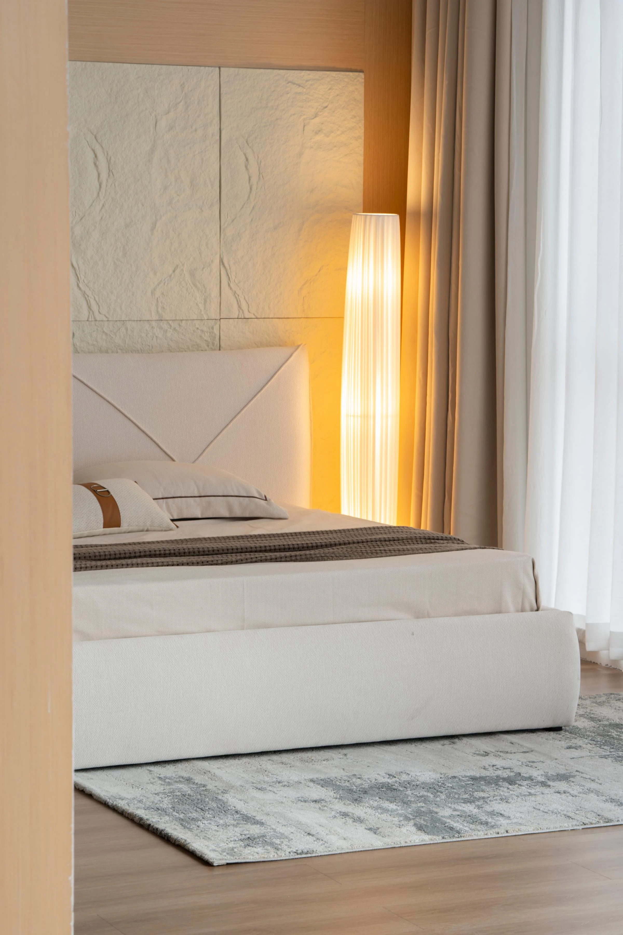 Lit en tissu avec sommier KuBo - Image 13