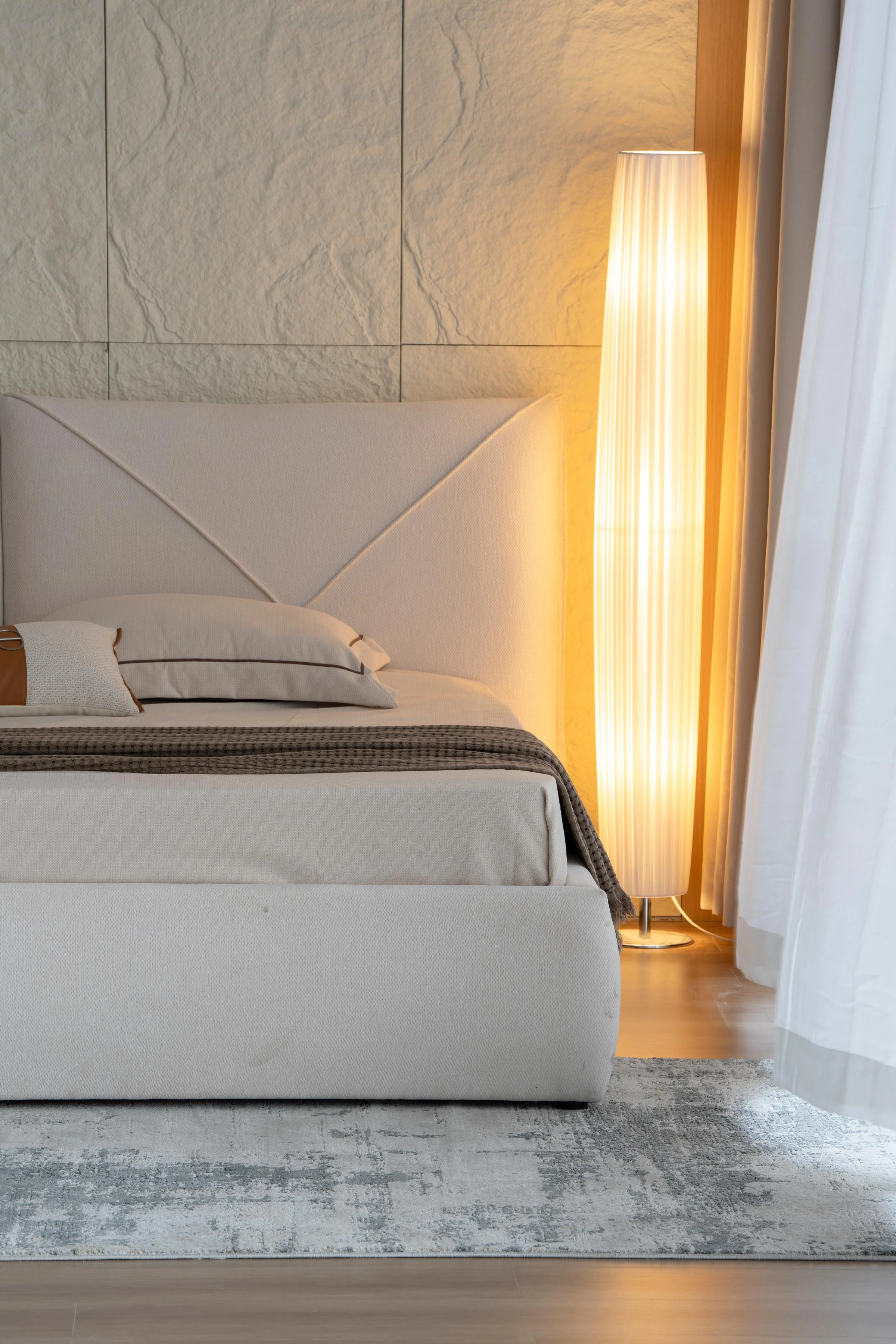 Lit en tissu avec sommier KuBo - Image 15