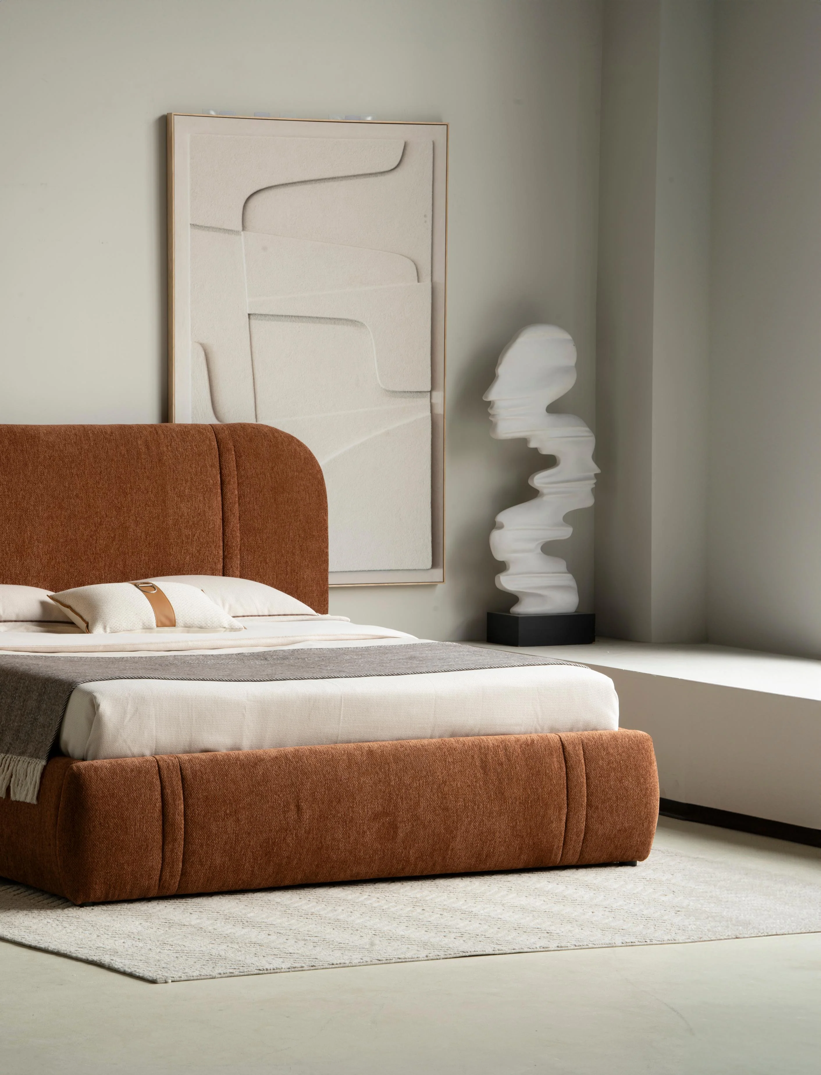 Lit en tissu avec sommier Cocoon - Image 7