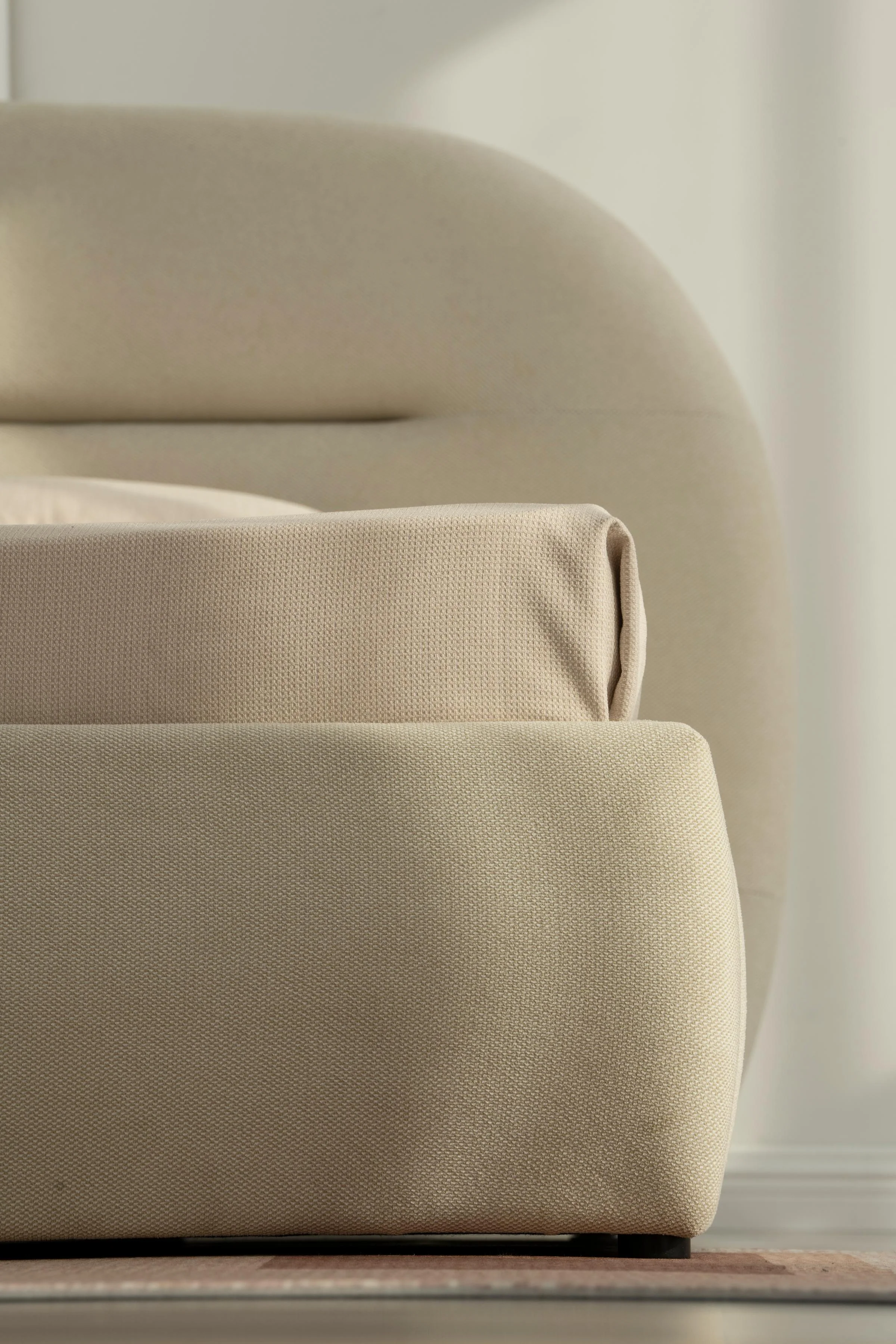 Lit en tissu avec sommier inclus Vernon - Image 9