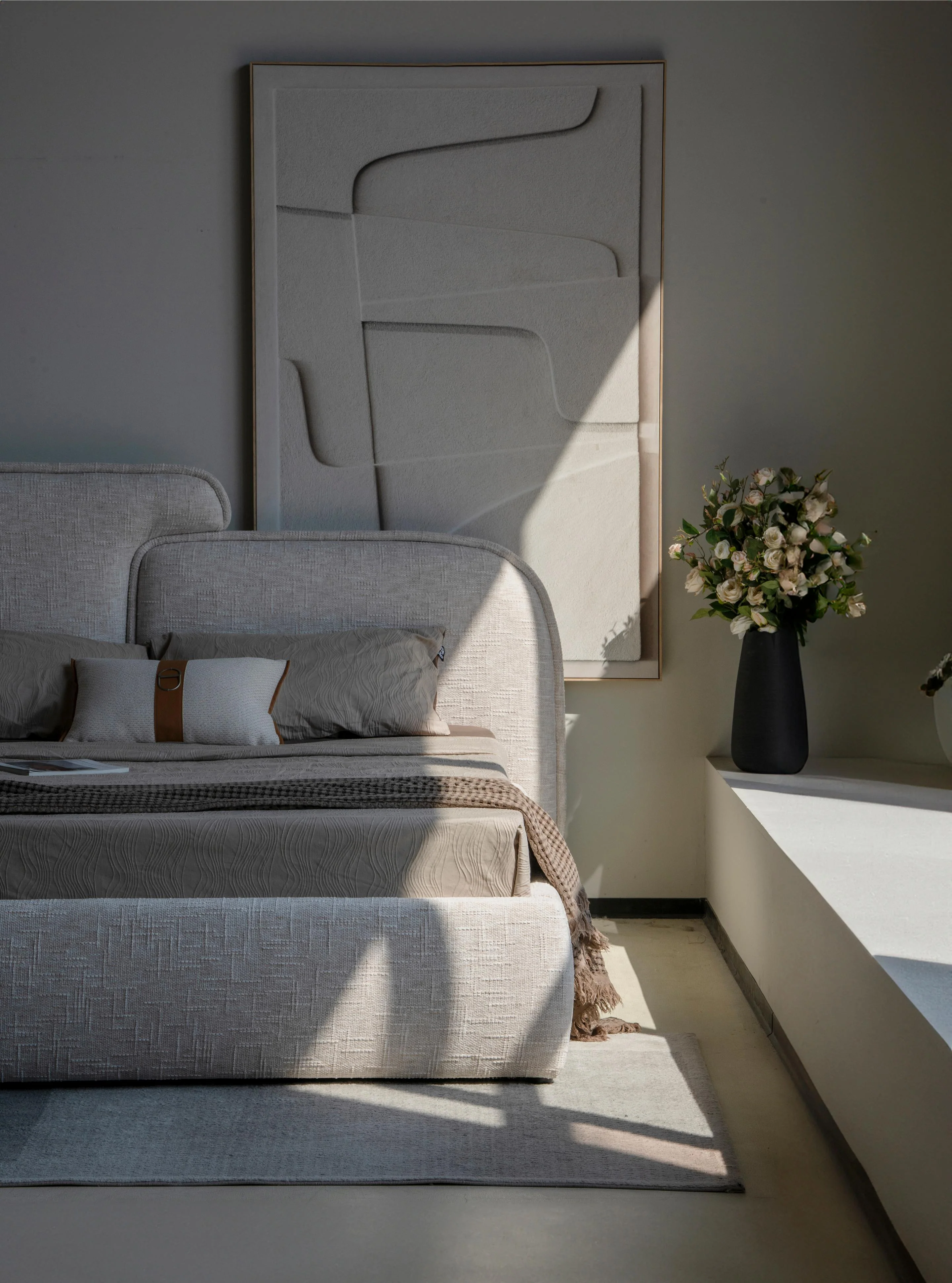 Lit avec sommier en tissu anti tâche -Mont Blanc - Image 7