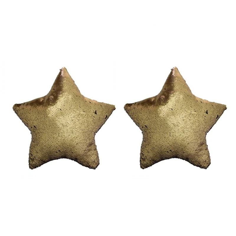 Lot de 2 MERMAID coussins sequin étoile pailletés 40x40 - Image 7