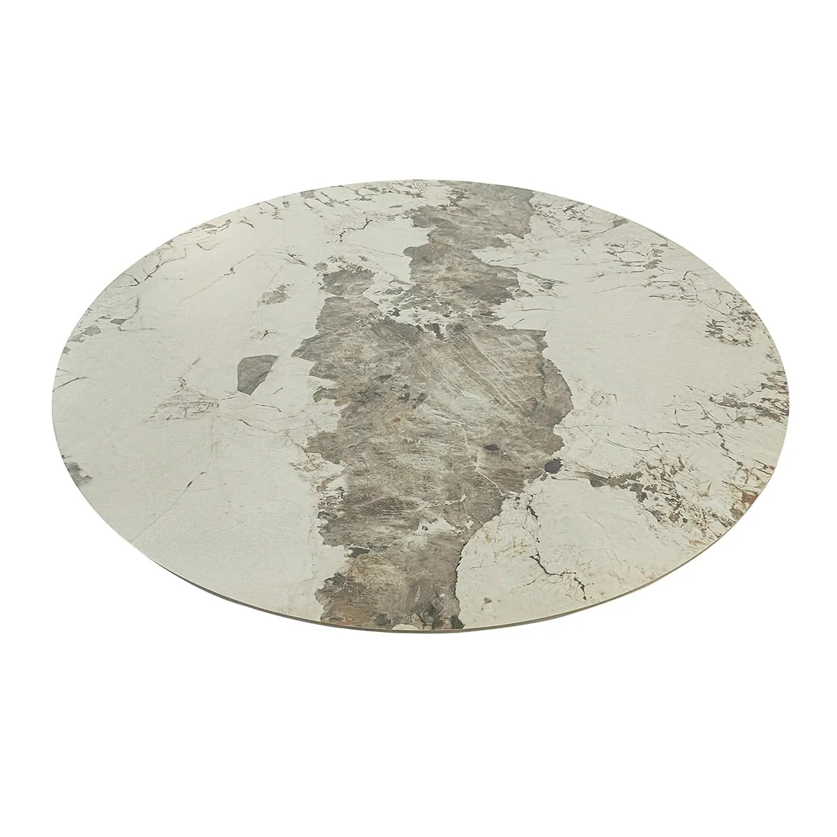 Table à manger ronde avec plateau en céramique, 76CM - PILAR - Image 3