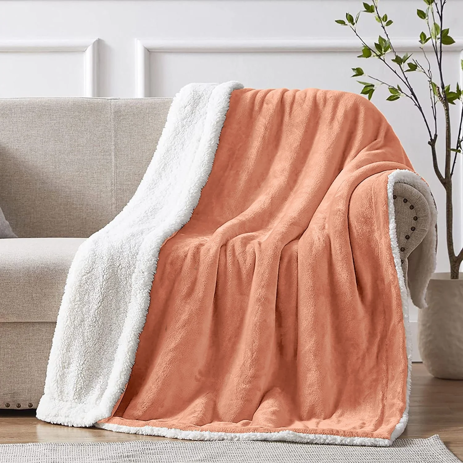 Plaid douceur polaire, 130x170 CM double face- DOLCE - Image 10