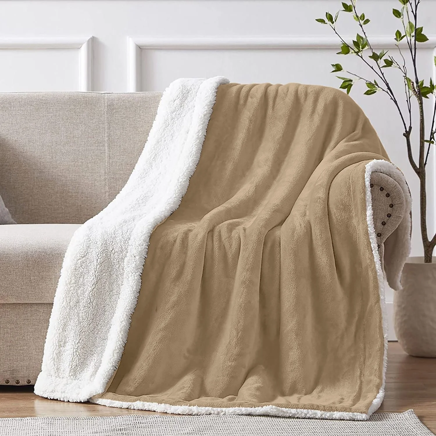 Plaid douceur polaire, 130x170 CM double face- DOLCE - Image 12