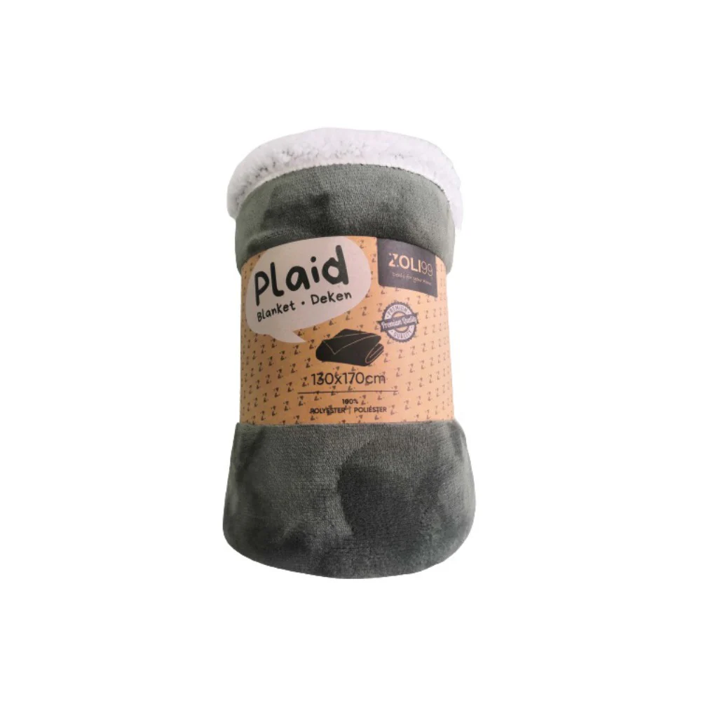 Plaid douceur polaire, 130x170 CM double face- DOLCE - Image 4