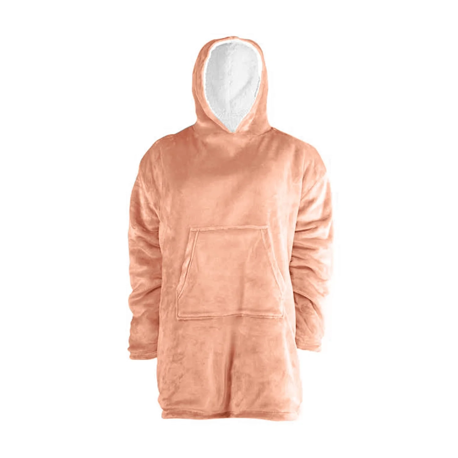 Plaid poncho adulte en fourrure double face, 90x75 CM - Image 11