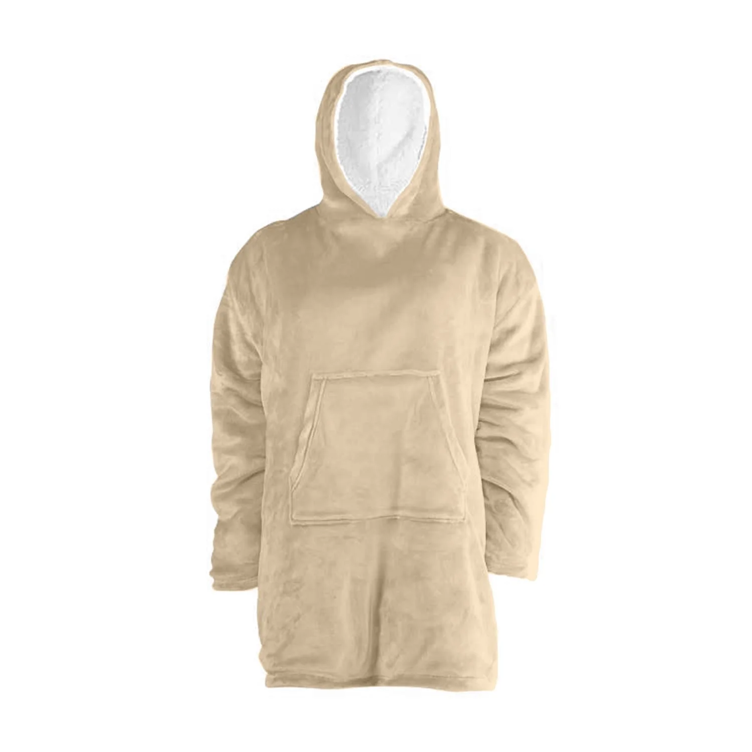 Plaid poncho adulte en fourrure double face, 90x75 CM - Image 12