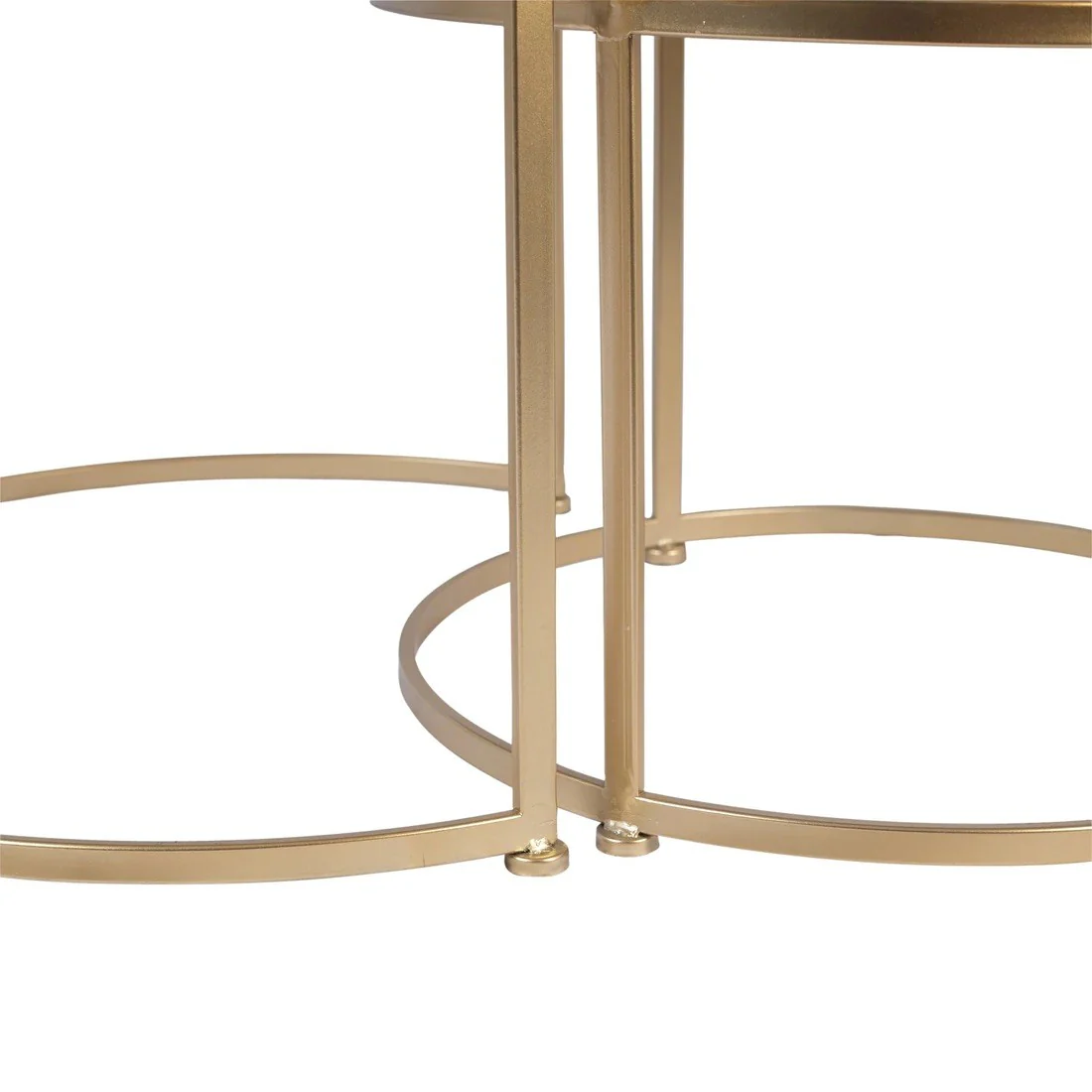 Set 2 tables basses , plateau en vrai marbre - Slawek - Image 14