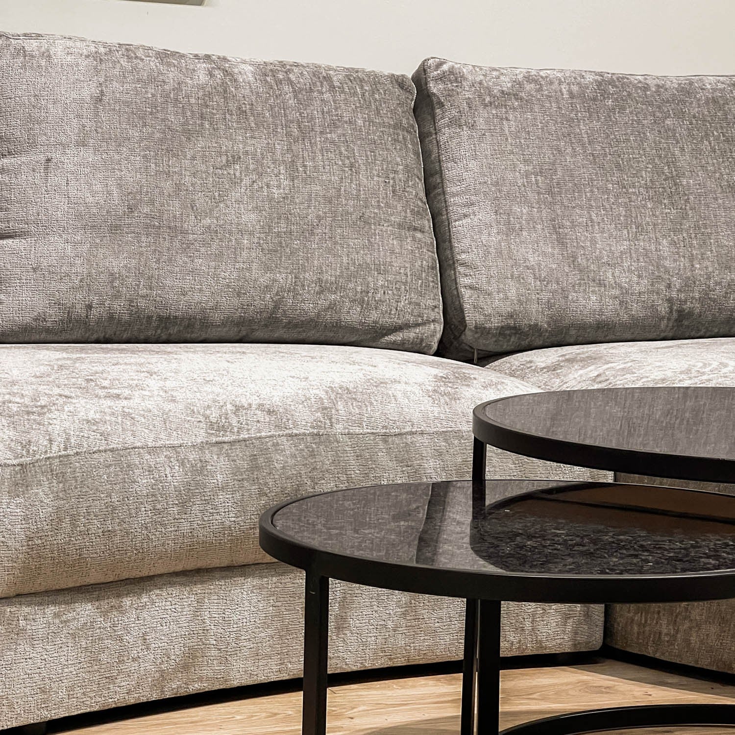 Set 2 tables basses , plateau en vrai marbre - Slawek - Image 40