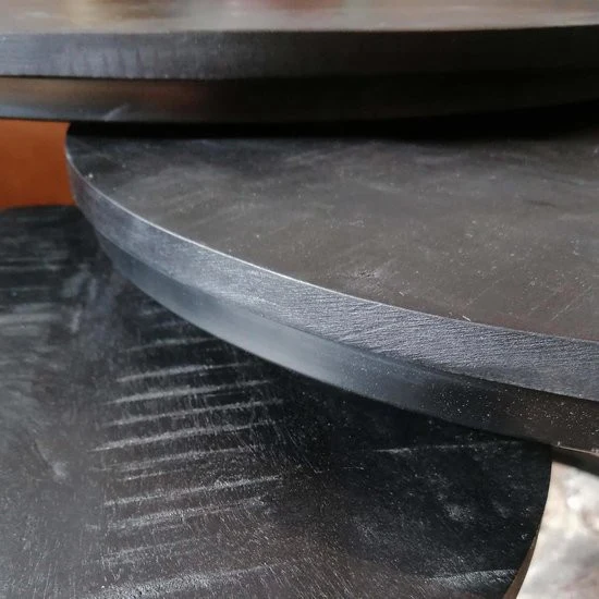 Set de 3 Tables basses en bois massif - DOLCE - Image 4