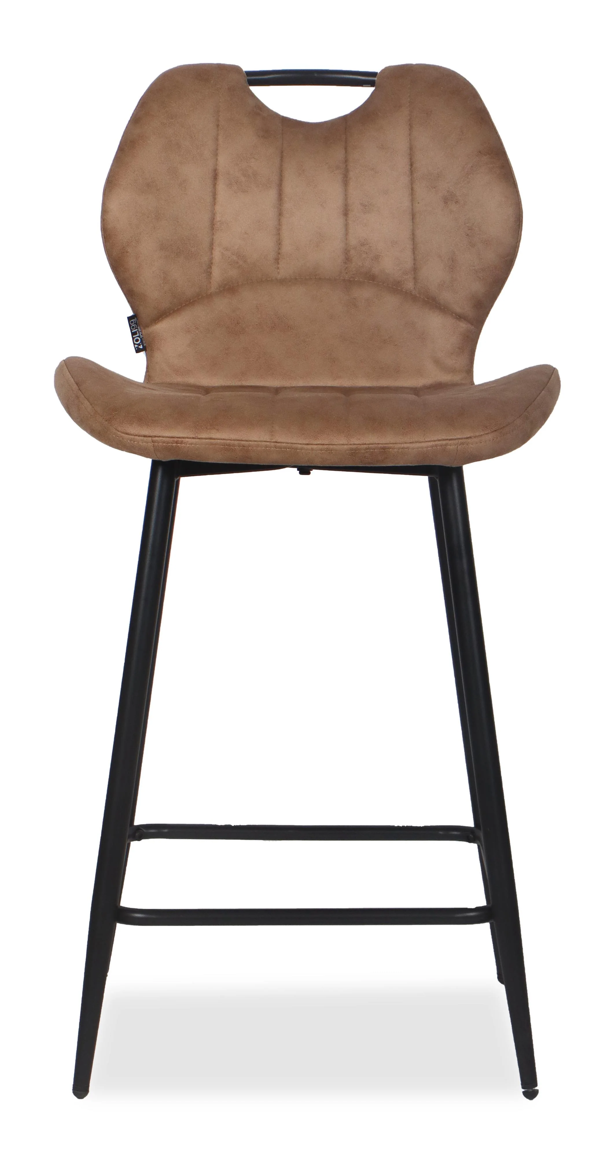 Chaise Haute Tabouret de bar en tissu anti tache, 60x48xH95CM - YAEL ( 65 cm hauteur assise) - Image 20