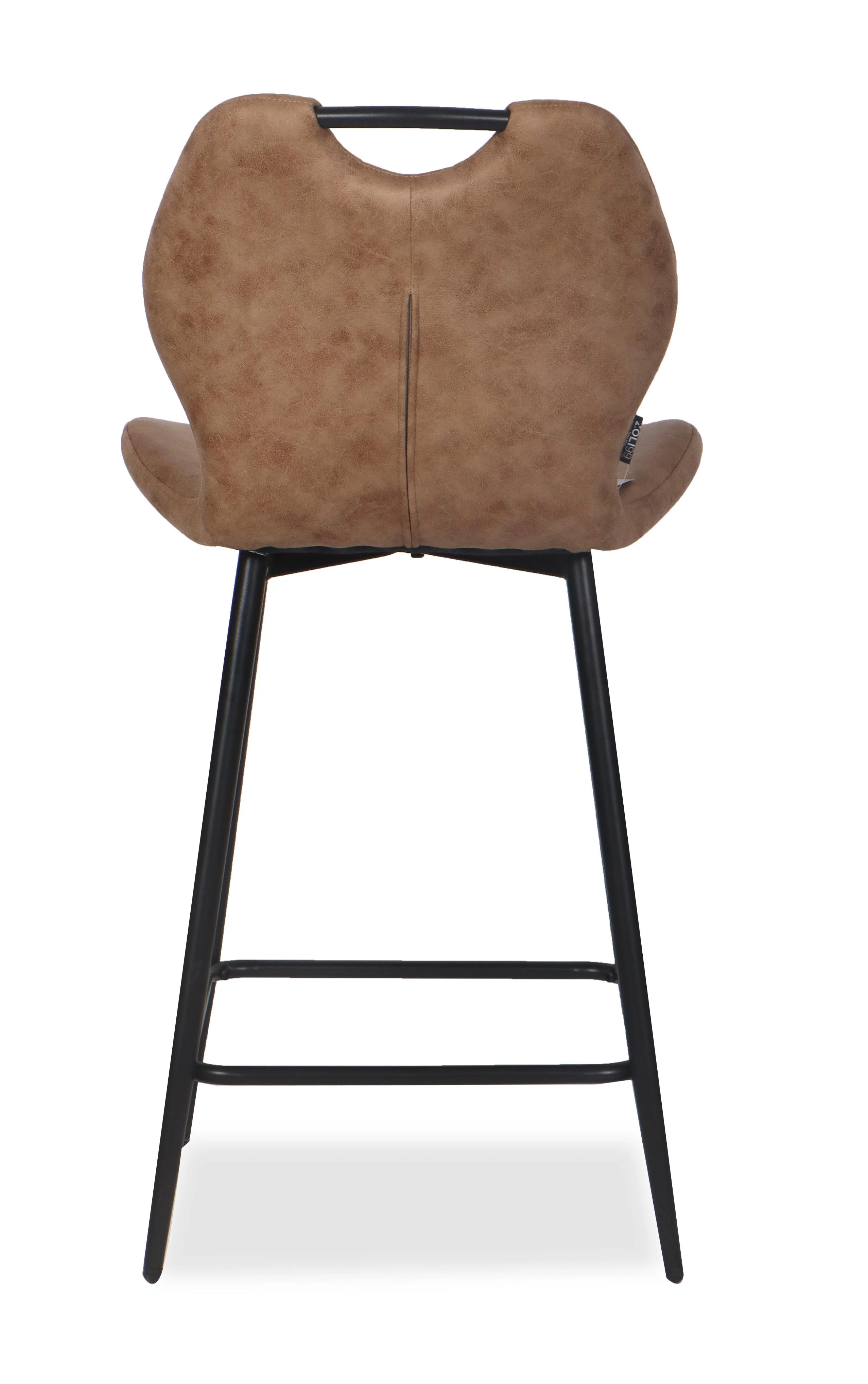 Chaise Haute Tabouret de bar en tissu anti tache, 60x48xH95CM - YAEL ( 65 cm hauteur assise) - Image 24