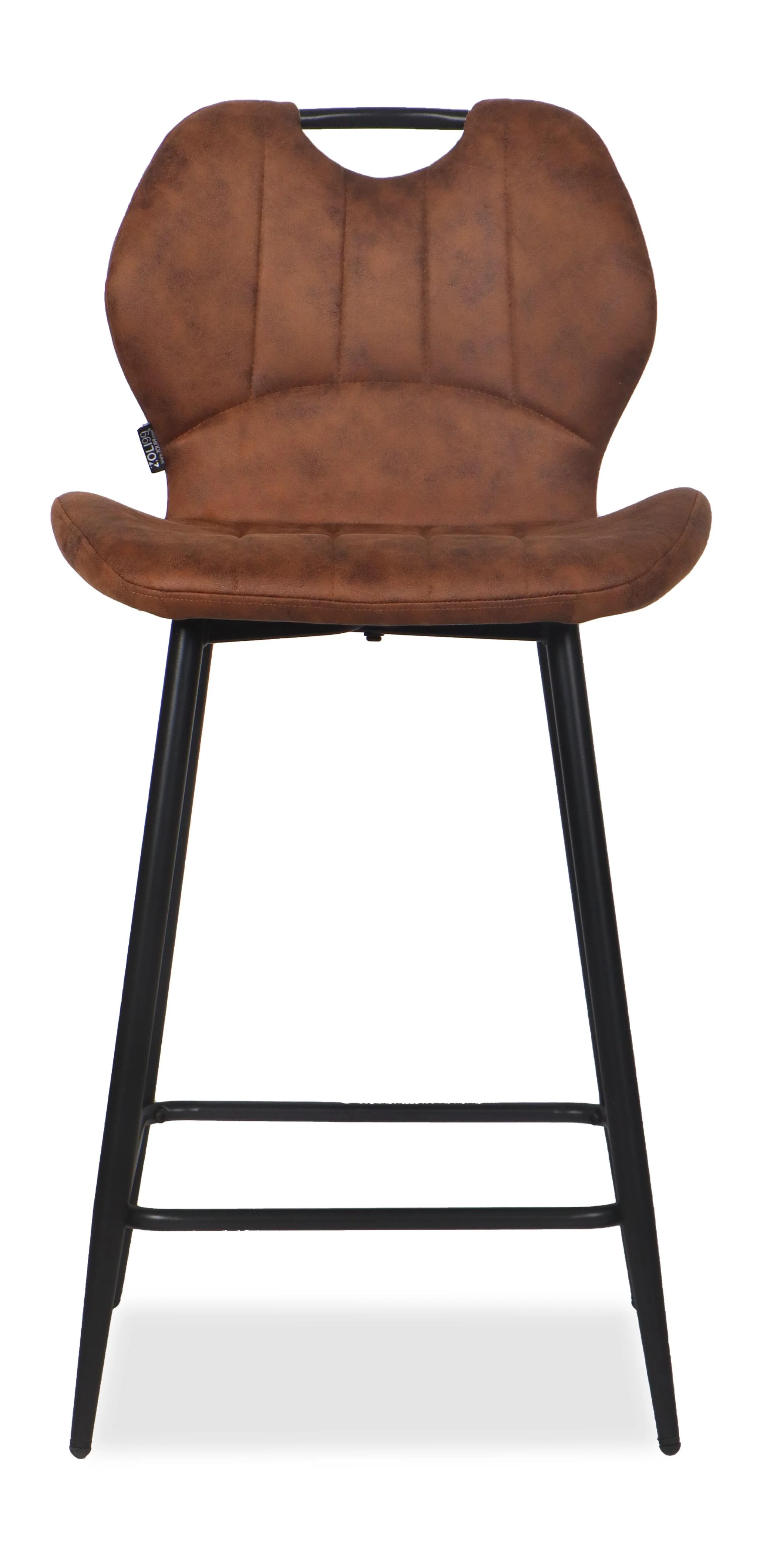 Chaise Haute Tabouret de bar en tissu anti tache, 60x48xH95CM - YAEL ( 65 cm hauteur assise) - Image 26