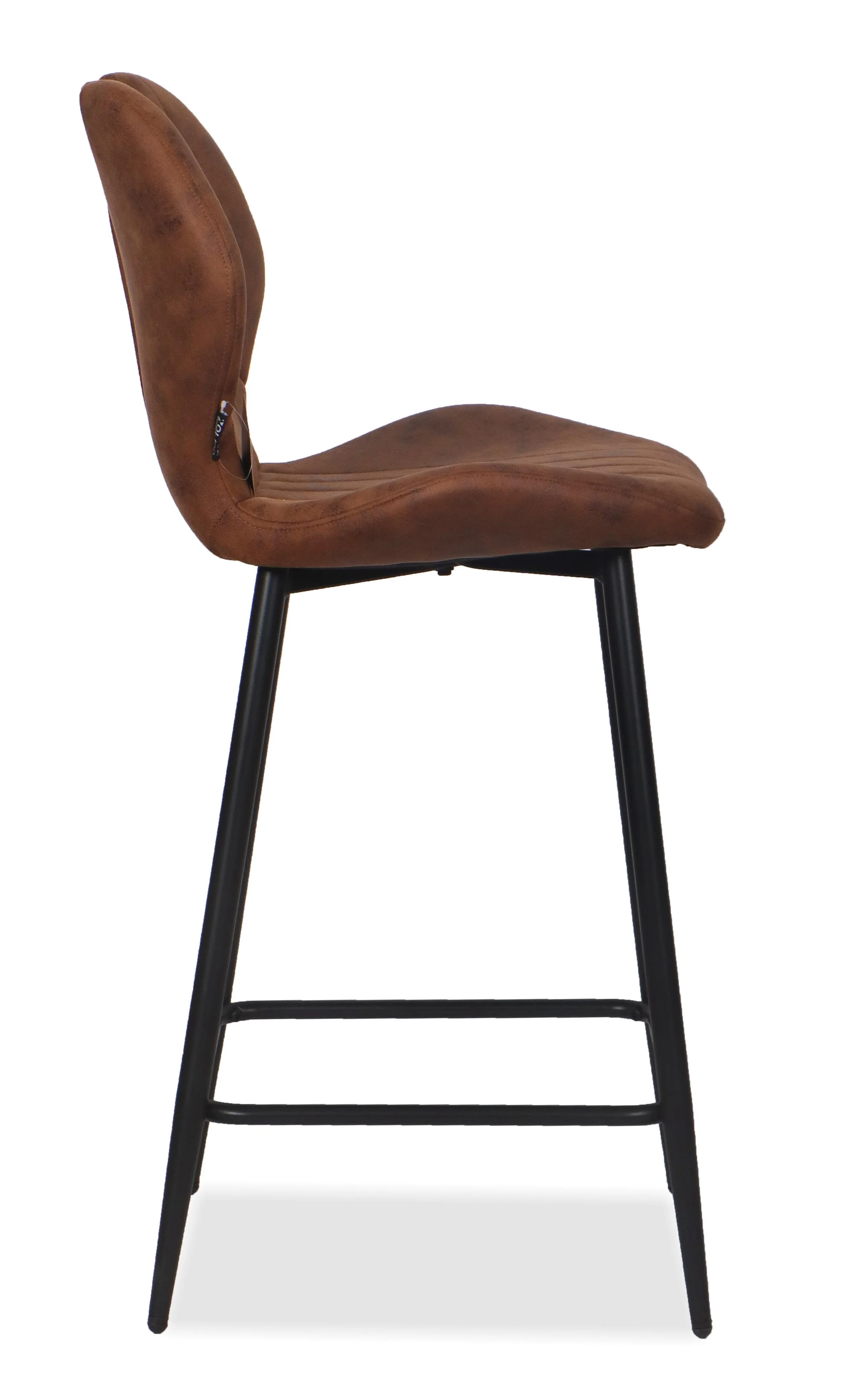 Chaise Haute Tabouret de bar en tissu anti tache, 60x48xH95CM - YAEL ( 65 cm hauteur assise) - Image 28