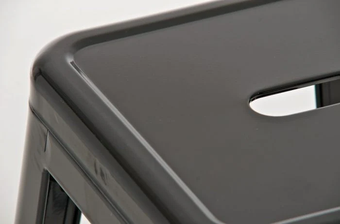 Tabouret bar industriel inspiré tolix H76Cm - Image 11