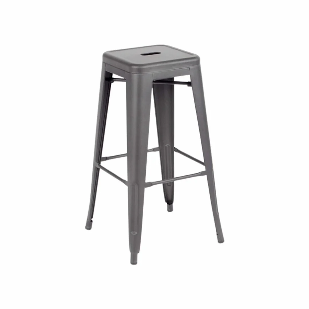 Tabouret bar industriel inspiré tolix H76Cm - Image 9