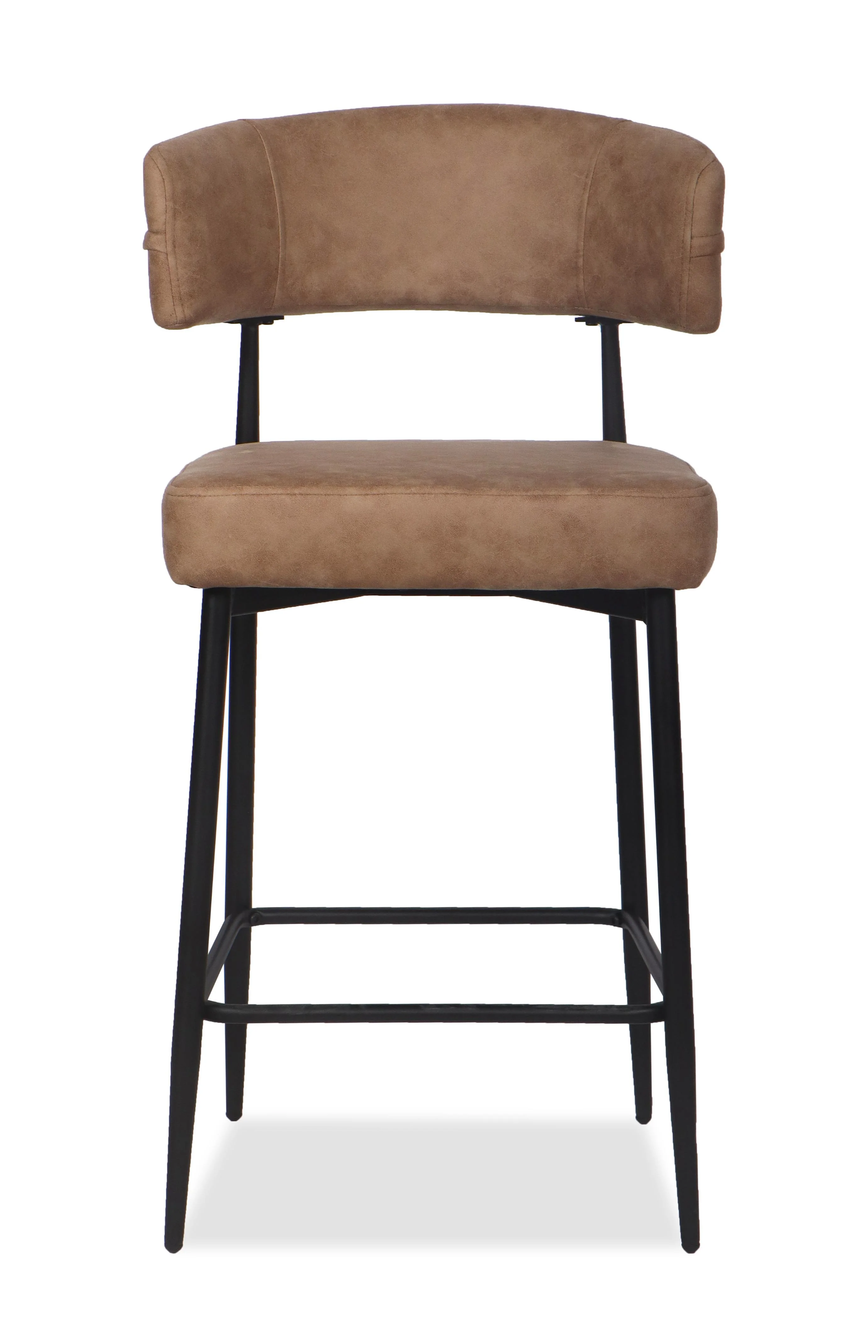 Chaise Haute Tabouret de bar en tissu anti tache, 51x51xH96CM - YAARA ( 65 cm hauteur assise) - Image 20