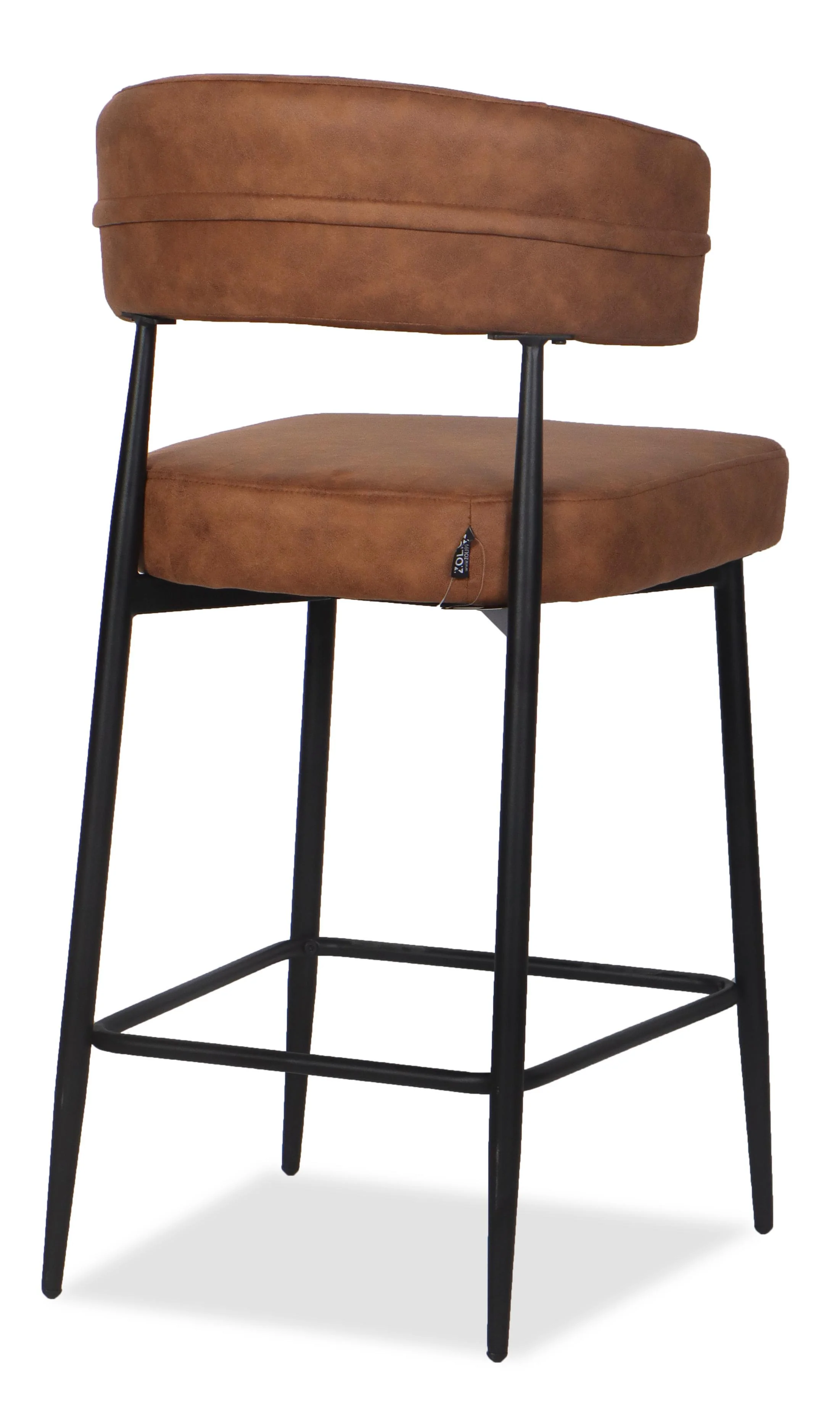 Chaise Haute Tabouret de bar en tissu anti tache, 51x51xH96CM - YAARA ( 65 cm hauteur assise) - Image 29