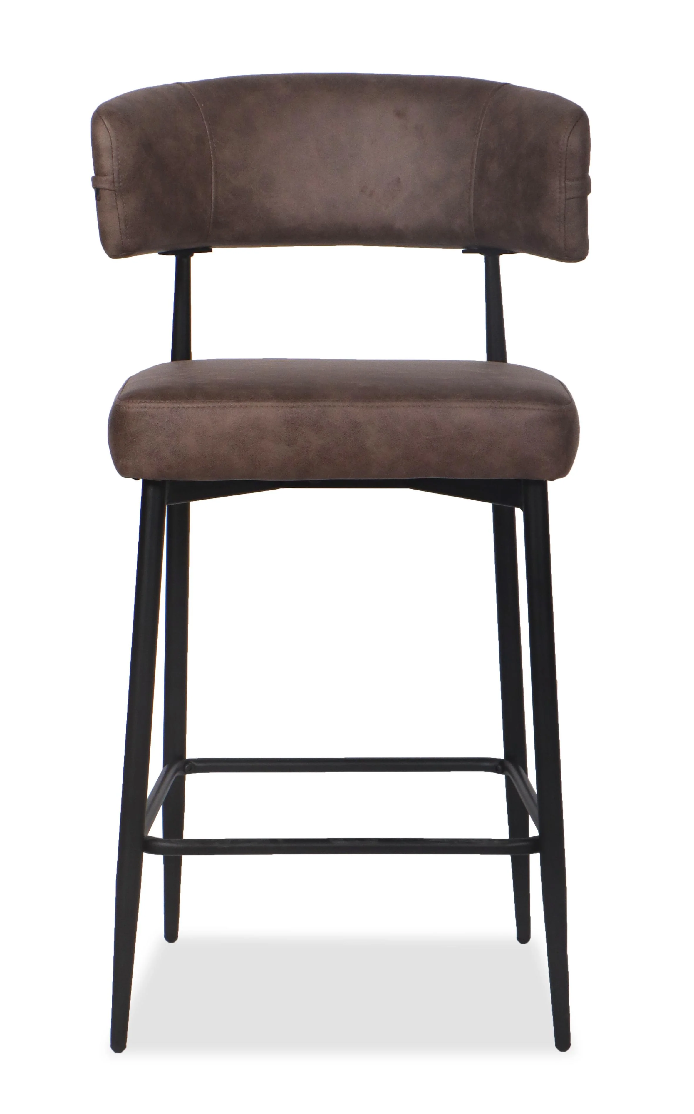 Chaise Haute Tabouret de bar en tissu anti tache, 51x51xH96CM - YAARA ( 65 cm hauteur assise) - Image 32