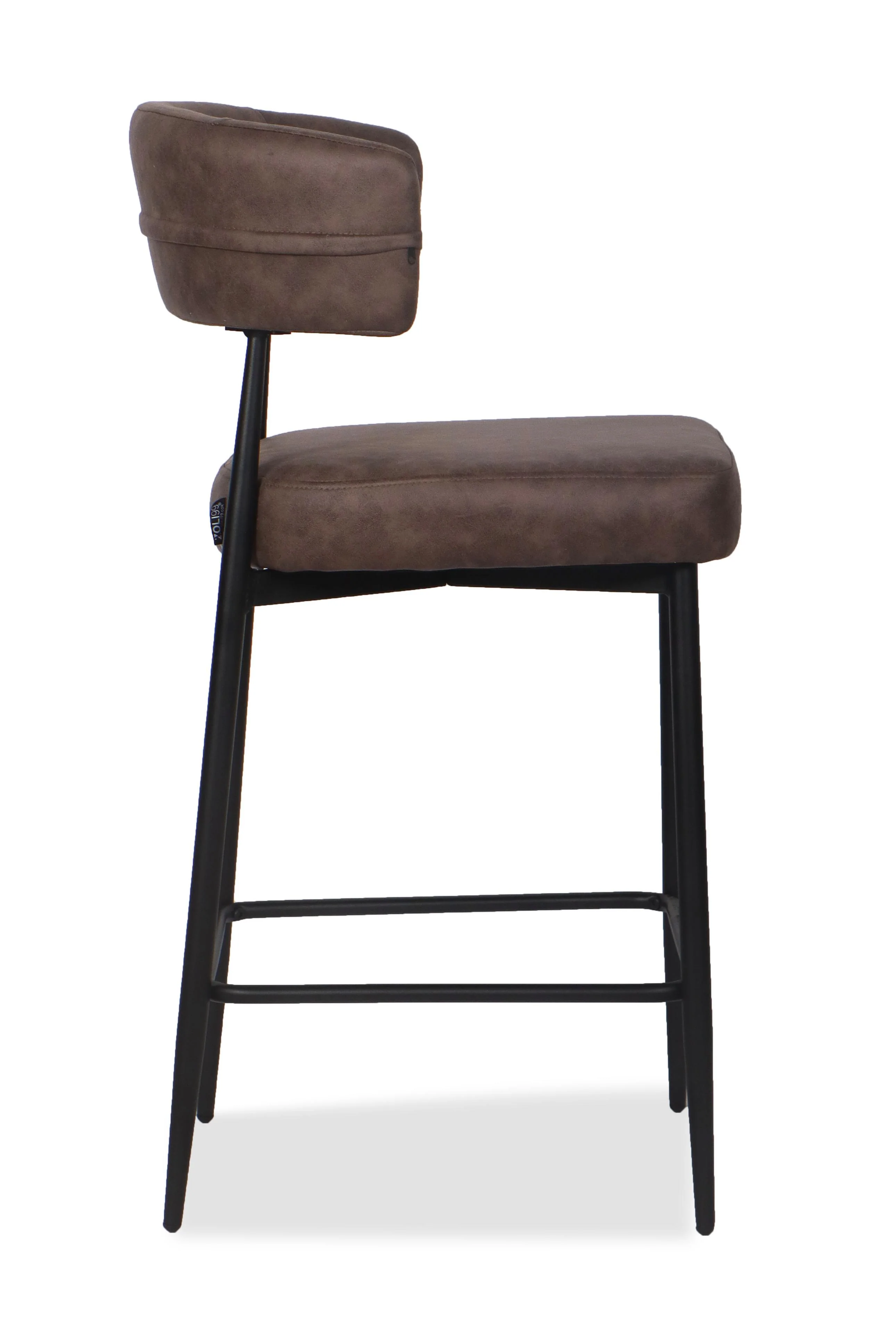 Chaise Haute Tabouret de bar en tissu anti tache, 51x51xH96CM - YAARA ( 65 cm hauteur assise) - Image 34