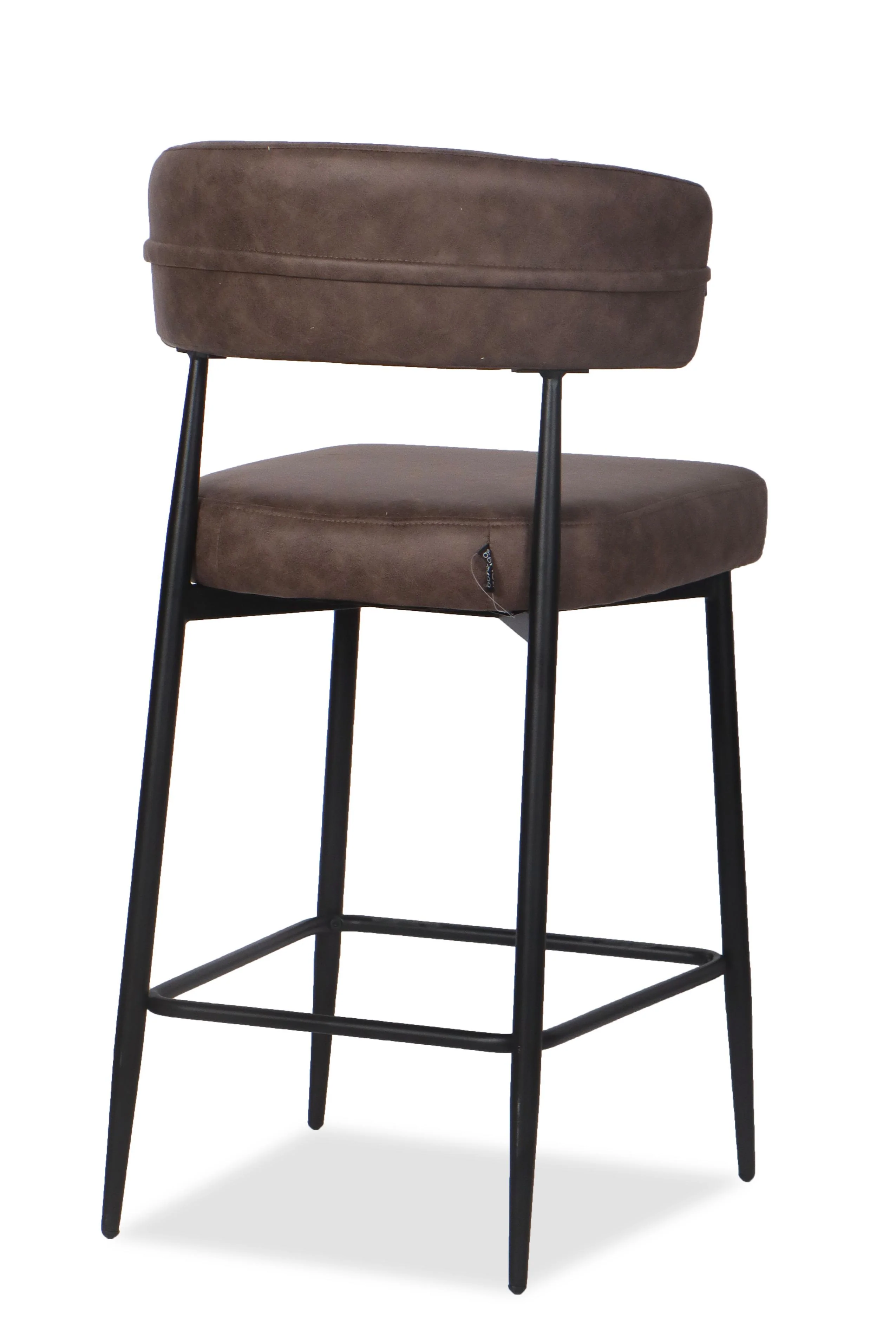 Chaise Haute Tabouret de bar en tissu anti tache, 51x51xH96CM - YAARA ( 65 cm hauteur assise) - Image 35