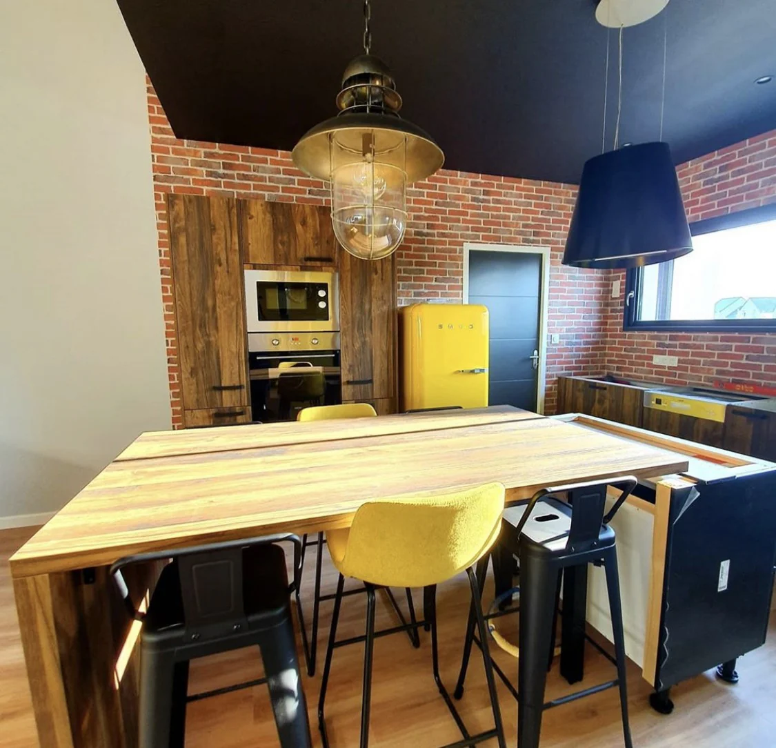 Tabouret de bar industriel avec dossier inspiré tolix Hauteur assise 66cm - Image 9