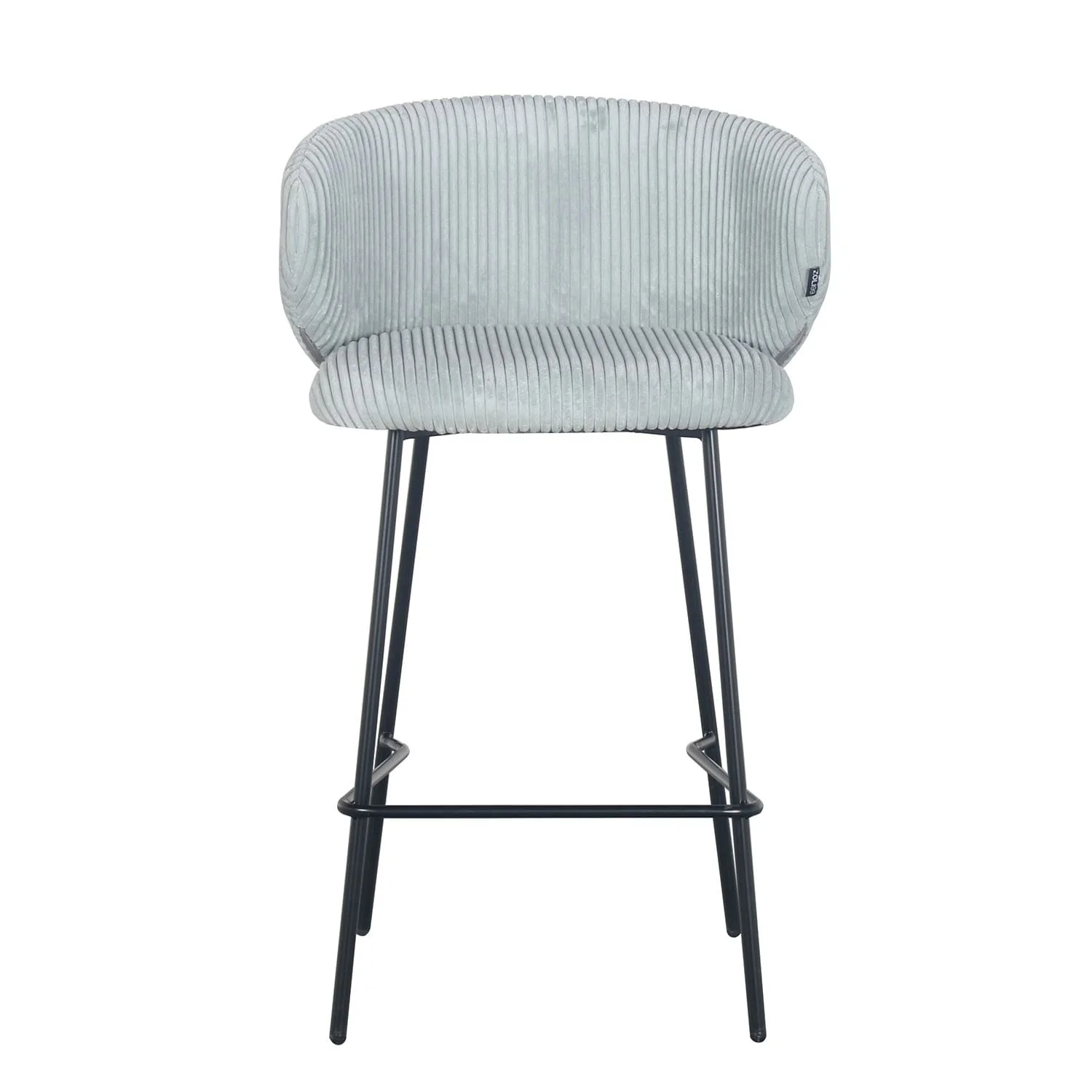 Tabouret de bar velours cotelé, 55x54xH87CM - ELISA - Image 17