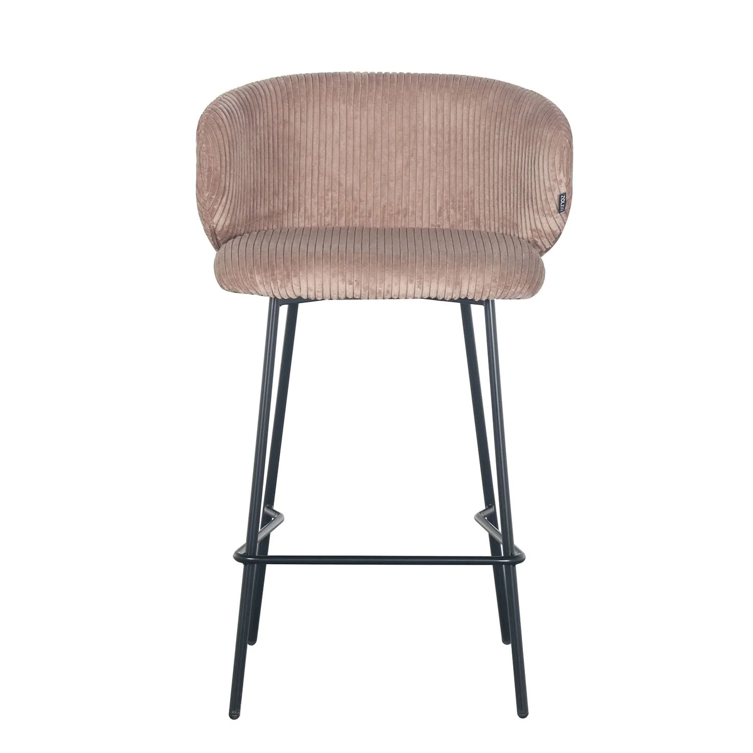 Tabouret de bar velours cotelé, 55x54xH87CM - ELISA - Image 27