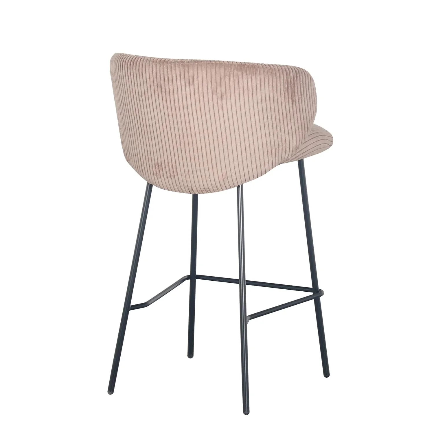 Tabouret de bar velours cotelé, 55x54xH87CM - ELISA - Image 30